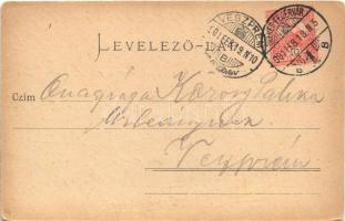 1901 Székesfehérvár, Vértanúk szobra. Kaufmann F. kiadása (EK)