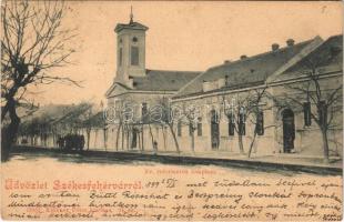 1899 Székesfehérvár, Református templom. Klökner Péter kiadása (r)