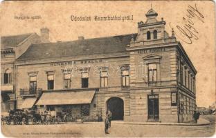 1913 Szombathely, Hotel Hungária szálloda. Steiner Testvérek kiadása (r)