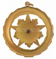 1957. "Szocialista Munkáért Érdemérem" zománcozott fém kitüntetés mellszalag nélkül, nem e...