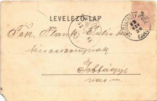 1899 Szombathely, Sabaria kávéház. Apfel H. C. (b)