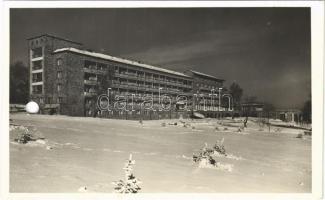 1944 Mátra, Galyatető, Galya Nagyszálló télen (lyukasztott / punched hole)