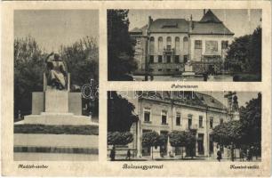 Balassagyarmat, Madách szobor, Palóc múzeum, Kaszinó szálló (fa)