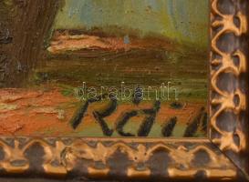 Réti Mátyás (1922-2002): Virágok. Olaj, farost, jelzett. Hátoldalán autográf felirattal. Dekoratív f...