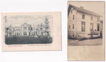 8 db RÉGI történelmi magyar város képeslap vegyes minőségben / 8 pre-1945 town-view postcards from t...
