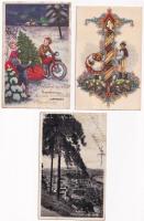 24 db RÉGI képeslap vegyes minőségben: történelmi magyar és külföldi városok és motívumok / 24 pre-1...