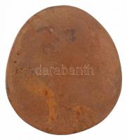 1985. "Gyula 1985" gyógyszeripari(?) emlékplakett (~55mm) T:1-