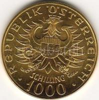 Ausztria  1976 1000S "Babenberger" arany 13,5g aranyáron! T:1