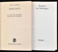 Sára Sándor: Pergőtűz. A 2. magyar hadsereg pusztulása a Donnál. Bp., 1988. Tinódi. Első kiadás! Fek...