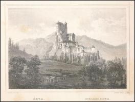 cca 1860 Ludwig Rohbock (1820-1883) - Johann Poppel (1807-1882): Árva vára, acélmetszet, jelzett a metszeten, foltos / Steel engraving, 12×15,5 cm