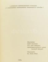 1983 Szabó Zsuzsanna: A gimnáziumi matematika tanítás vizsgálata. Szakdolgozat