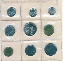 San Marino 1980. 1L, 2L, 5L, 10L, 10L, 50L, 100L, 500L Ag összesen 9klf db, szettben "Olimpia&q...