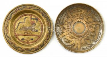 Vegyes fém bolhatétel, nagyméretű tálca d:40cm, tálka, hamutálka, szalvétagyűrű, kancsó stb stb