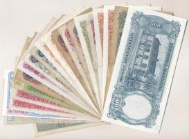 Argentína ~1950-1999. 21db vegyes bankjegy + 1db fantázia bankjegy T:I-IV
Argentina ~1950-1999. 21p...