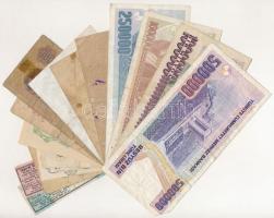 Oszmán Birodalom / Törökország ~1900-1970. 15db vegyes bankjegy, részvényszelvény T:III,III-
Ottoma...