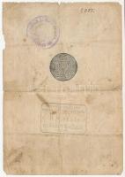 Oszmán Birodalom 1876. (1293) 10k bankjegy "Galip (1)293" bélyegzéssel, "Oszmán Birod...