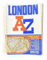 cca 1980 London térképkönyv