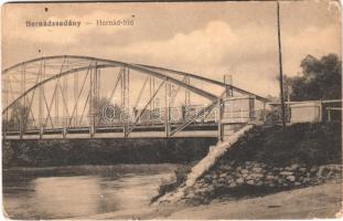 Hernádzsadány, Zadan, Zdana; Hernád híd / Hornád bridge (r)