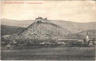 1909 Krasznahorkaváralja, Krásnohorské Podhradie; Krasznahorka vára / Hrad Krásna Horka / castle (EK)