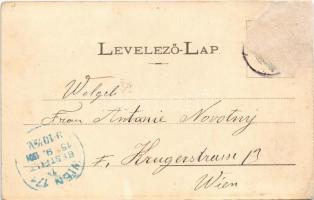 1901 Kövecses, Strkovec; kápolna, Jansen kastély, elutazás, szélmalom / chapel, castle, windmill (r)