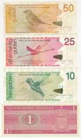 Holland Antillák 1970. 1G + 2013-2014. 10G + 25G + 50G T:I,III Netherlands Antilles 1970. 1 Gulden + 2013-2014. 10 Gulden + 25 Gulden + 50 Gulden C:UNC,F