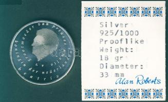 Hollandia 2004. 10€ Ag "Catharina-Amalia hercegnő" T:BU Tanúsítvánnyal!