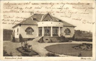 1926 Balatonfüred-fürdő, Mädy villa (fa)