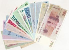 Izrael 1955-1986. 1S-5000S (15xklf) T:I-III
Israel 1955-1986. 1 Sheqel - 5000 Sheqalim (15xdiff) C:...