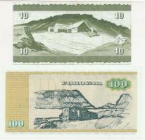Feröer-szigetek 1978. 10K + 1994. 100K T:III,I
Faroe Islands 1978. 10 Krónur + 1994. 100 Krónur C:F...