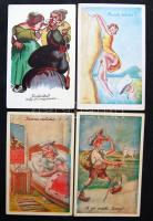 1944 4 db humoros képeslap