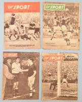 1954 A Labdarúgó világbajnokság 4 meccséről tudósító újság