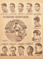 1954 A Labdarúgó világbajnokság 4 meccséről tudósító újság