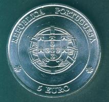 Portugália 2005. 5€ Ag "Angra do Heroismo" T:1 Tanúsítvánnyal!