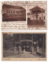 10 db RÉGI magyar város képeslap vegyes minőségben / 10 pre-1945 Hungarian town-view postcards in mi...