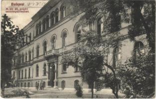 1912 Budapest XII. M. kir. áll., polgári tanítóképző intézet. Győri út 13. (EK)