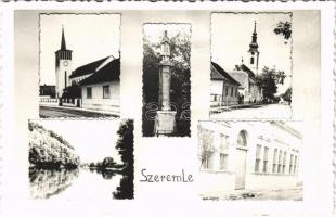 1965 Szeremle, templomok, Sugovica part, Hősök szobra