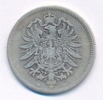 Német Birodalom 1875D 1M Ag T:3
German Empire 1875D 1 Mark Ag C:F
Krause KM#7