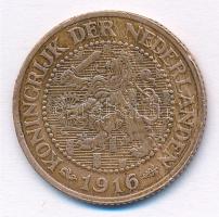 Hollandia 1916. 2 1/2c Cu T:2,2-
Netherlands 1916. 2 1/2 Cents Cu C:XF,VF
Krause KM#150