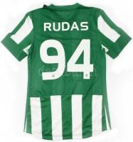 2015 Rudas Ferenc, született Ruck (1921-2016) válogatott labdarúgó, edző, sportvezető a Ferencváros,...