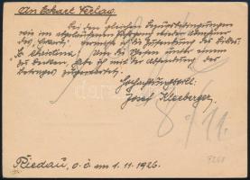 Austria 1926 Ausztria 1926