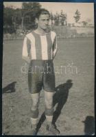 Toldi Géza, Tunigold (1901-1985) világbajnoki ezüstérmes magyar válogatott labdarúgó. és Rudas Feren...