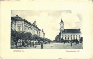 1910 Békéscsaba, Kossuth Lajos tér, templom. W.L. Bp. 4013. (EK)