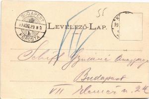 1899 Hévíz, Kápolna, Fő tér, üzlet. Sujánszky József kiadása (vágott / cut)