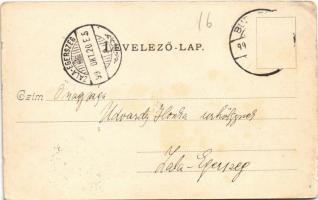 1899 Veszprém, vár. Köves és Boros kiadása (EB)