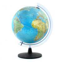 Földrajzi földgömb. Műanyag. m: 46 cm