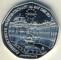 Ausztria 2006. 5€ Ag "EU-elnöklés" T:BU Tanúsítvánnyal!