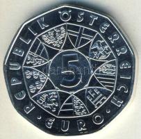 Ausztria 2006. 5€ Ag "Mozart" T:BU Tanúsítvánnyal!