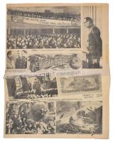 1945 Futár Híradó, a Magyar Futár képes tudósítása a II. világháború híreiről, fekete-fehér fotókkal...