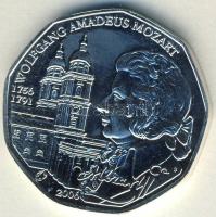 Ausztria 2006. 5€ Ag "Mozart" T:BU Tanúsítvánnyal!