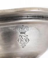 Ezüst (Ag) Fűszer tartó, jelzett: historizáló Augsburg szerű jellel, mester: IF, nettó: 67g, d:7,5cm...